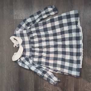 Little cotton clothes peter own collar dress